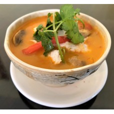 21a. Thai Tom Yum Soup w. Chicken